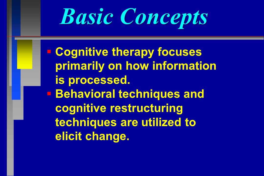 4 basic top cognitive concepts